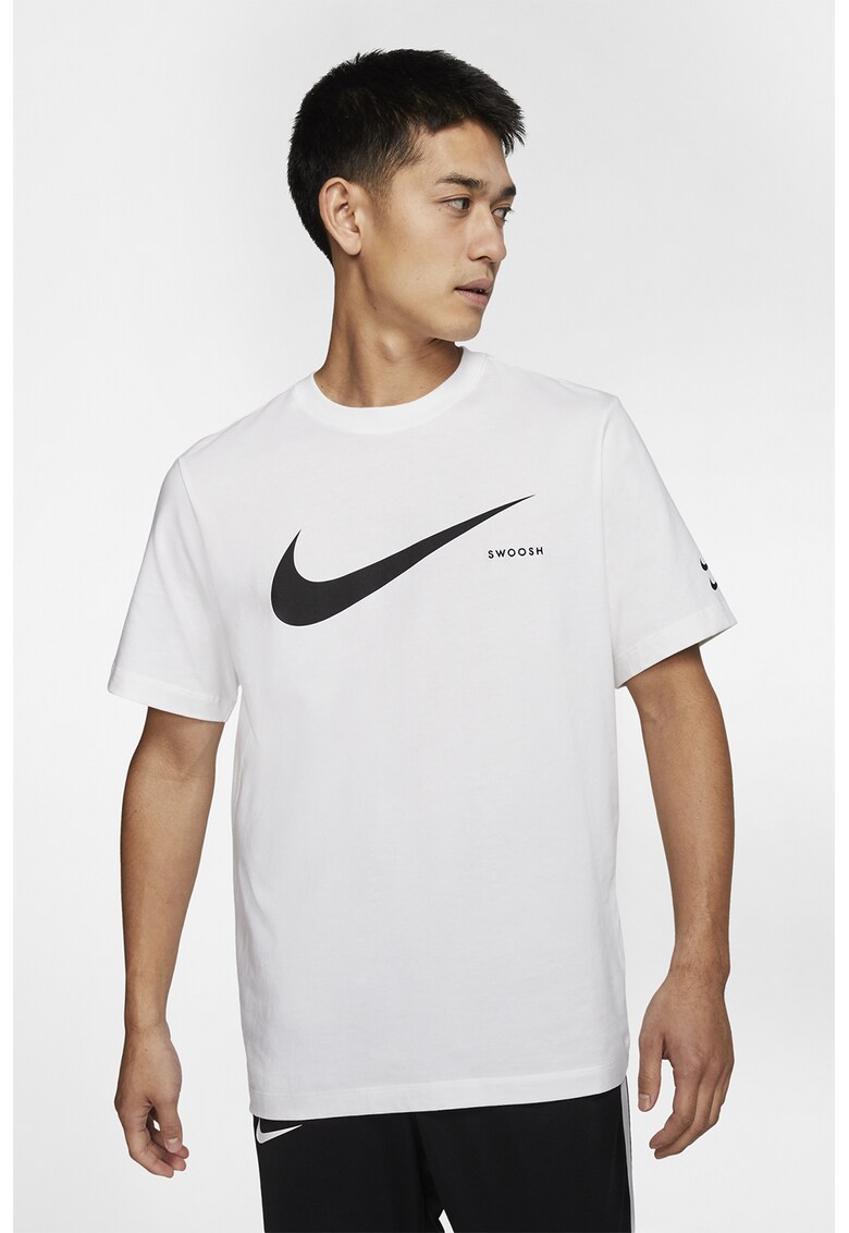 Tricou de bumbac - cu imprimeu logo Swoosh