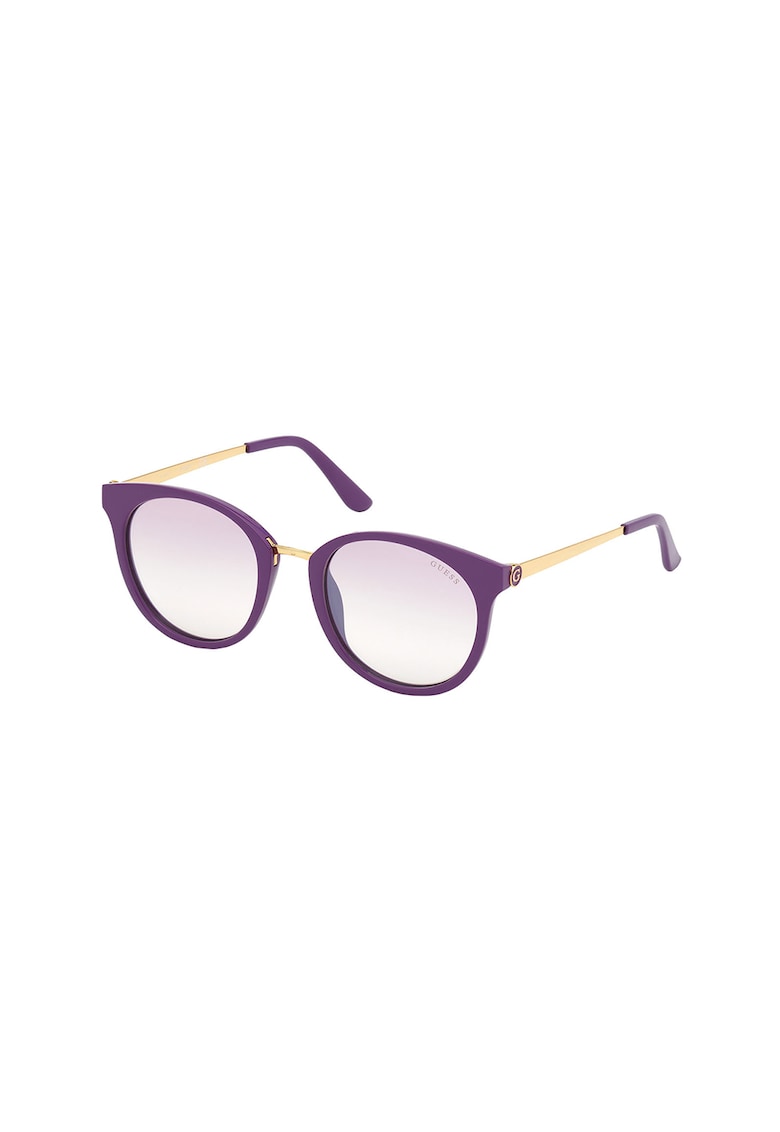 Ochelari de soare cu model colorblock si logo discret