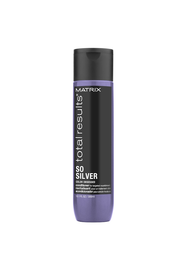 Balsam profesional neutralizator pentru par blond Total Results Color Obsessed So Silver - 300ml