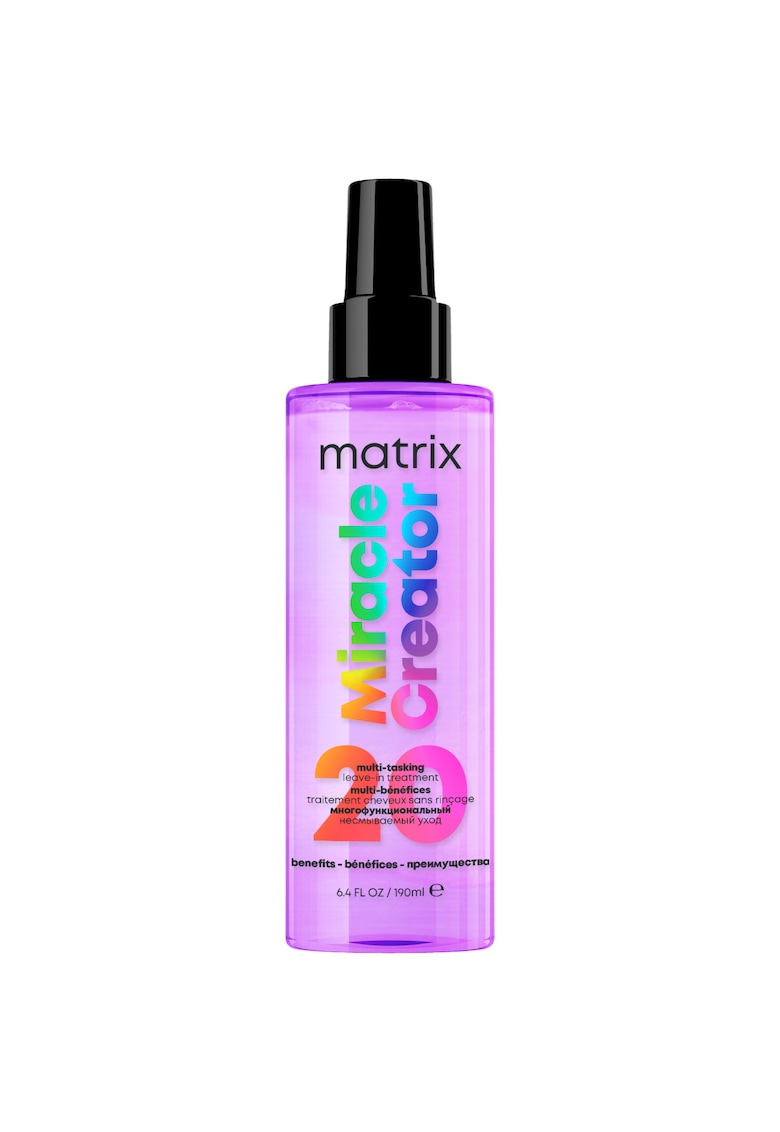 Spray de par Total Results Miracle Creator 20 fara clatire - multifunctional cu 20 de beneficii - 190 ml