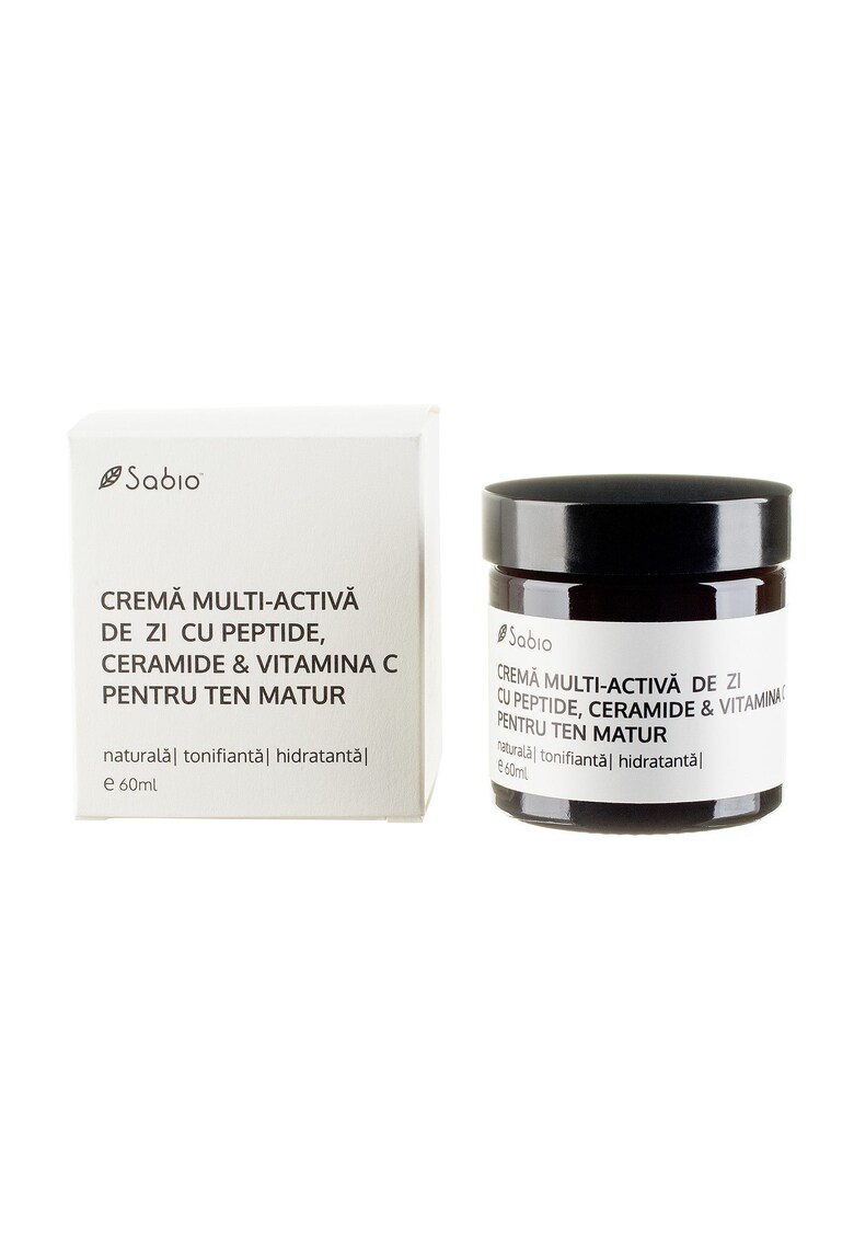 Crema pentru ten matur multi-activa de zi - cu peptide - ceramide si vitamina C - 60 ml