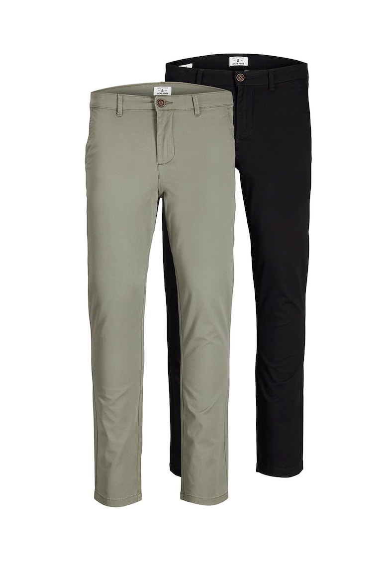 Set de pantaloni chino slim fit Marco - 2 perechi