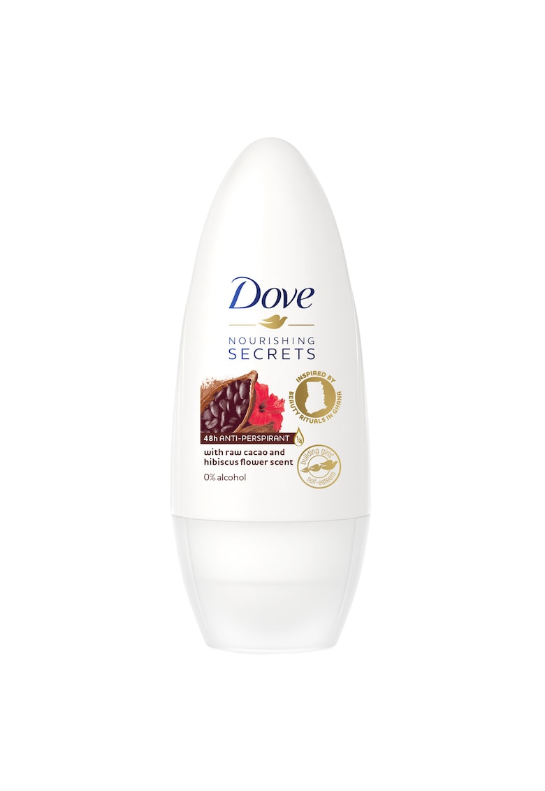 Deodorant roll-on  Raw Cacao & Hibiscus Flower - 50 ml