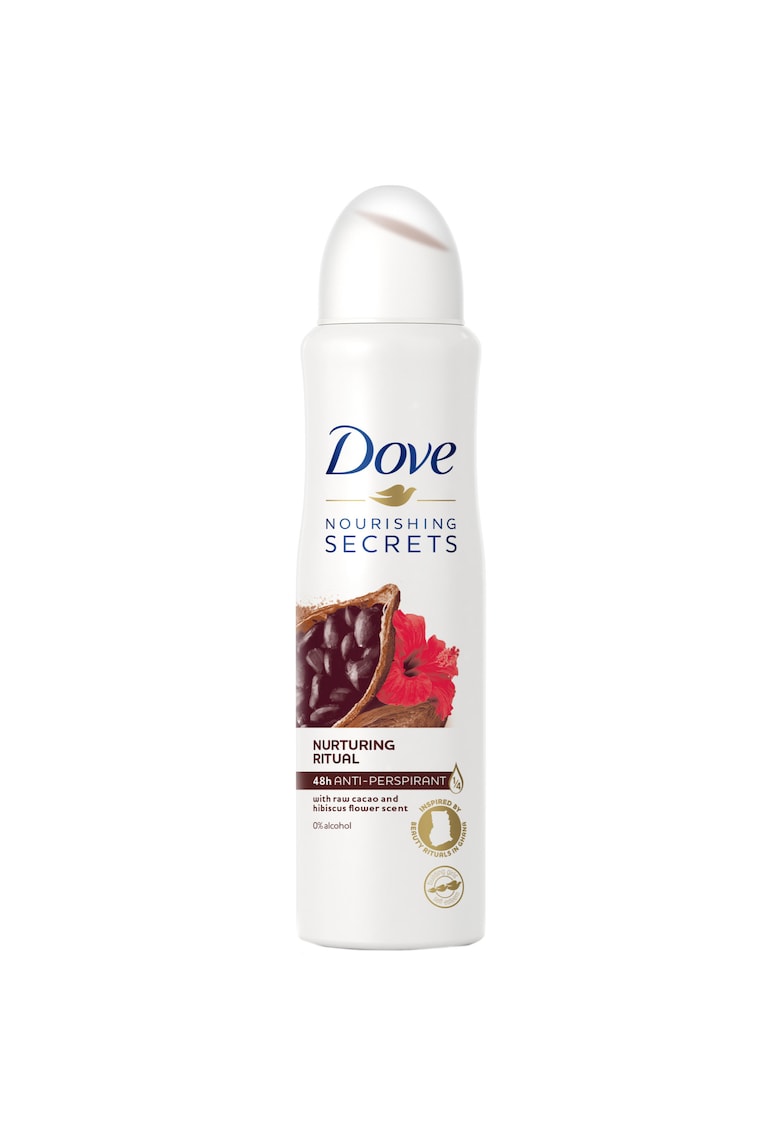 Deodorant spray Nurturing Ritual Raw Cacao & Hibiscus Flower - 150 ml