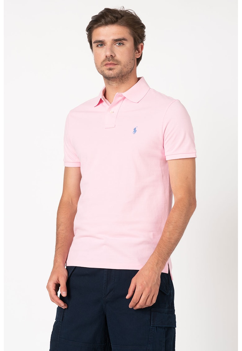 Tricou polo din material pique