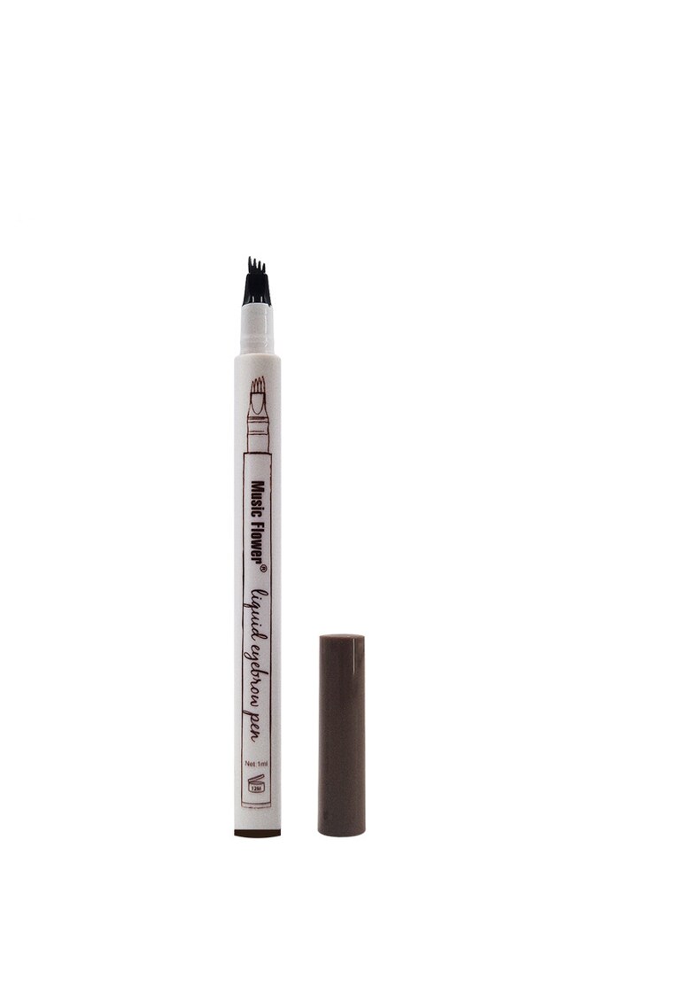 Creion pentru sprancene - Professional - Rezistent la apa - Brown - 3D Microblading - Tatoo 1 ml