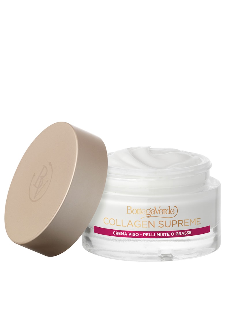 Crema pentru fata - de zi - pentru ten mixt si gras - cu ulei de hazel si flori de rodie - Collagen Supreme - 50 ML - Crema pentru fata - de zi - pentru ten mixt si gras - cu ulei de hazel si flori de rodie - Collagen Supreme - 50 ML -