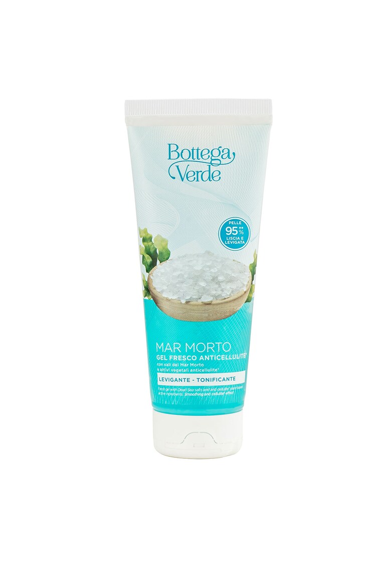 Gel Anticelulitic -  Cu Saruri din Marea Moarta si Ingrediente Active din Plante - Mar Morto - 200 ML - Bottega Verde - Efect Tonifiant si Catifelant - Reduce Aspectul de Coaja de Portocala - Absorbtie Rapida - Verde Gel Anticelulitic -  Cu Saruri din Marea Moarta si Ingrediente Active din Plante - Mar Morto - 200 ML - Bottega Verde - Efect Tonifiant si Catifelant - Reduce Aspectul de Coaja de Portocala - Absorbtie Rapida - Verde