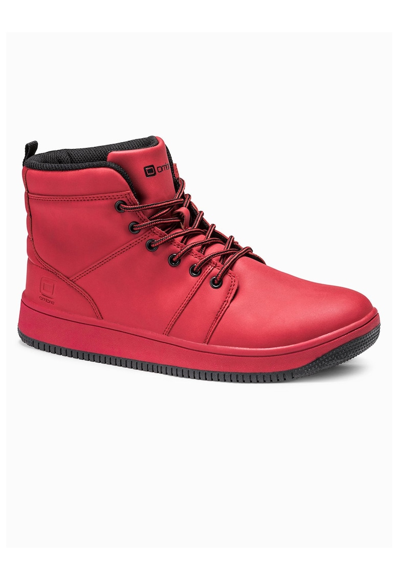 Sneakers barbati T311 - rosu