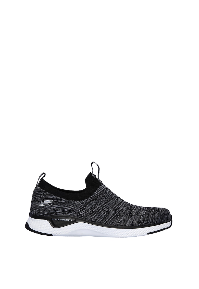 Pantofi sport slip-on de plasa cu aspect tricotat Solar Fuse imagine