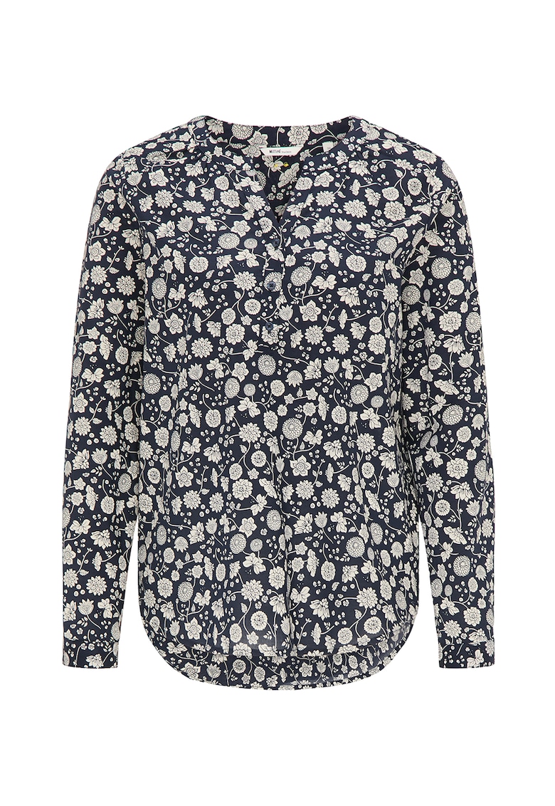 Bluza din amestec de modal cu design floral
