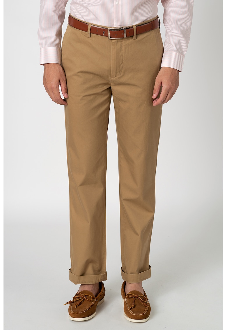 Pantaloni chino cu buzunare oblice