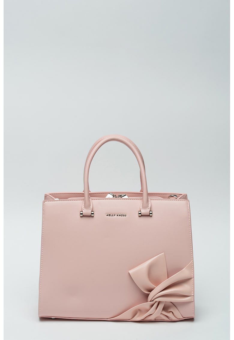 Geanta tote cu detaliu drapat Faith Geanta tote cu detaliu drapat Faith