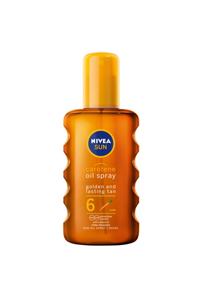 Ulei autobronzant cu protectie solara Sun Carotene SPF 6 - 200 ml