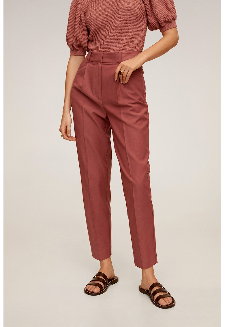 Pantaloni crop conici - din amestec de lyocell Duke