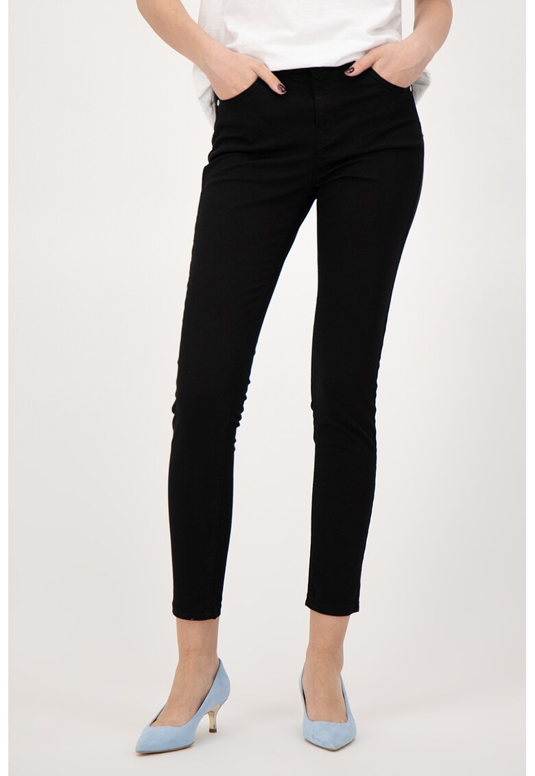 Blugi skinny cu talie medie