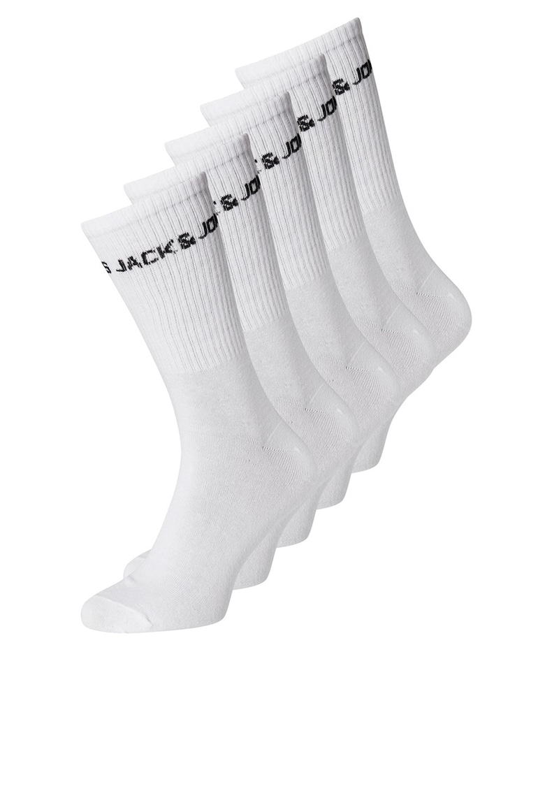 Jack & Jones Set de sosete lungi pentru tenis - 5 perechi