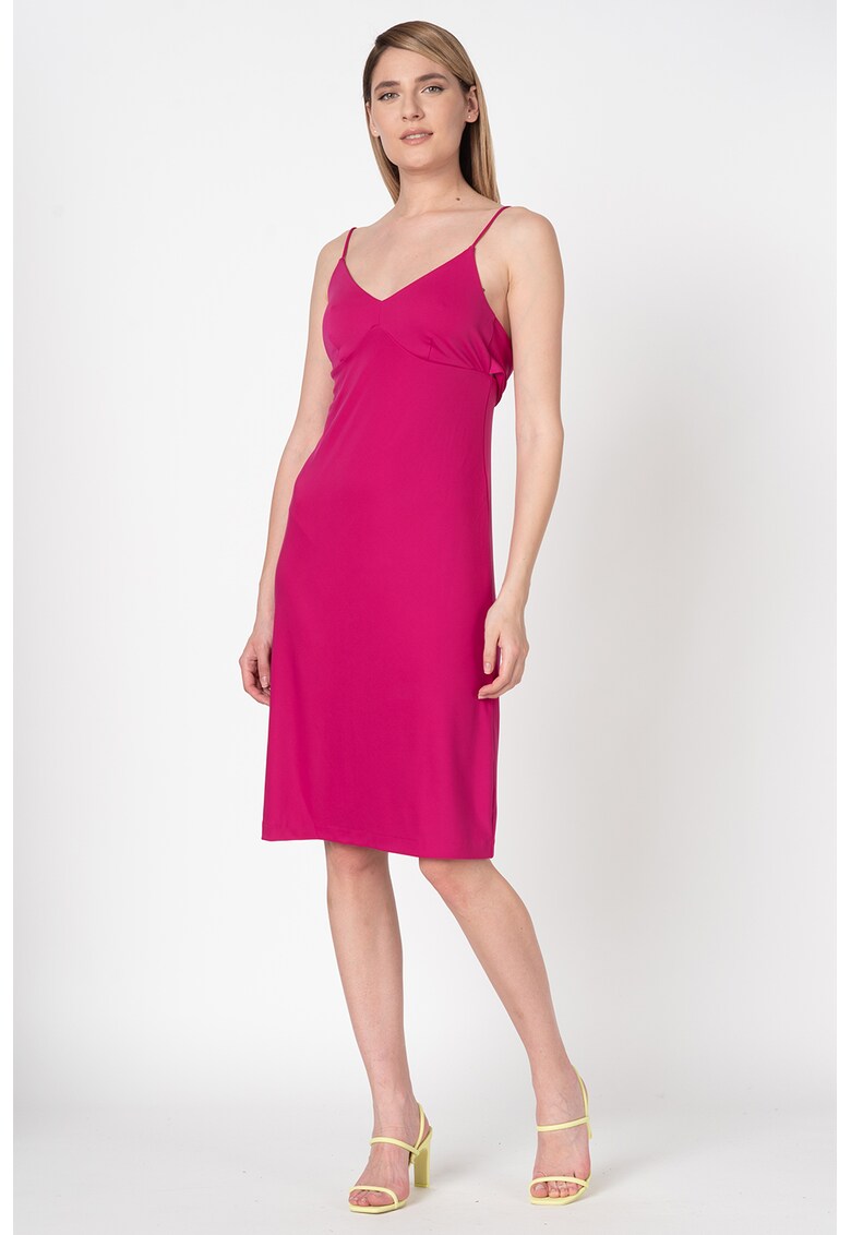 Rochie dreapta cu barete inguste