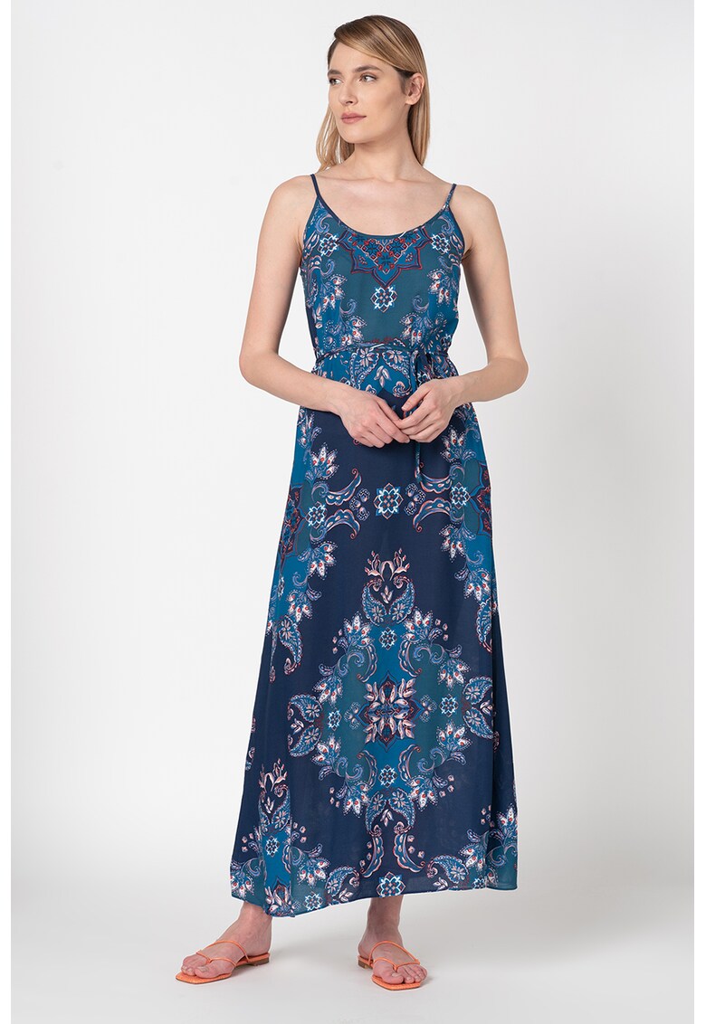 Rochie maxi cu imprimeu paisley Riad