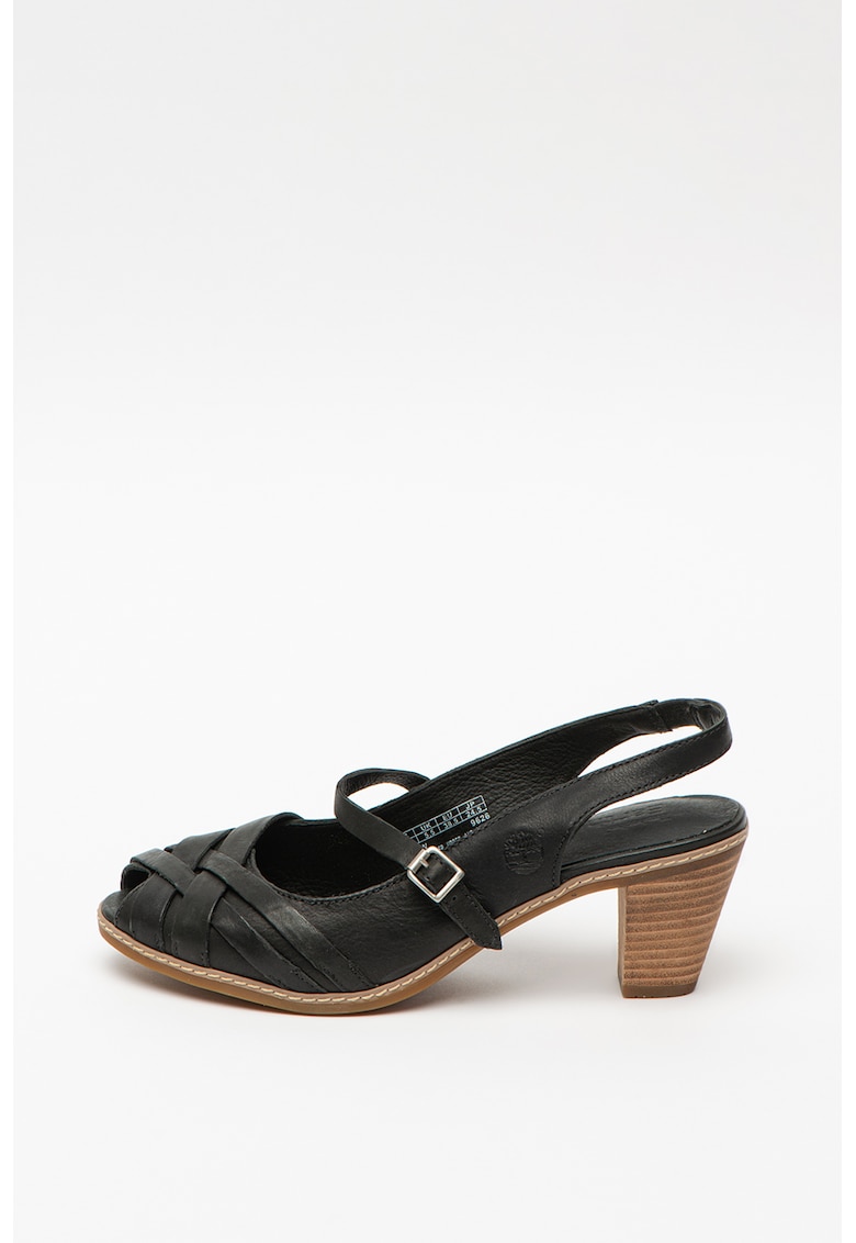 Sandale slingback din piele Mntvale