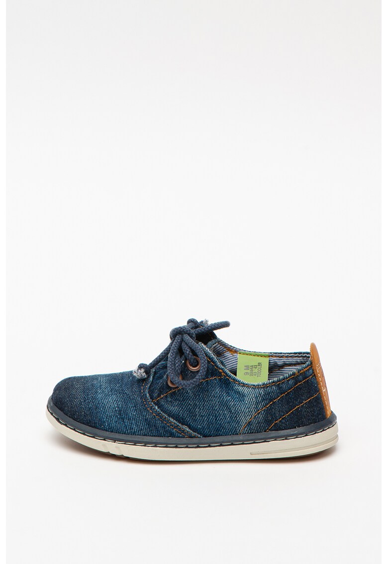 Pantofi casual cu aspect de denim Hookset