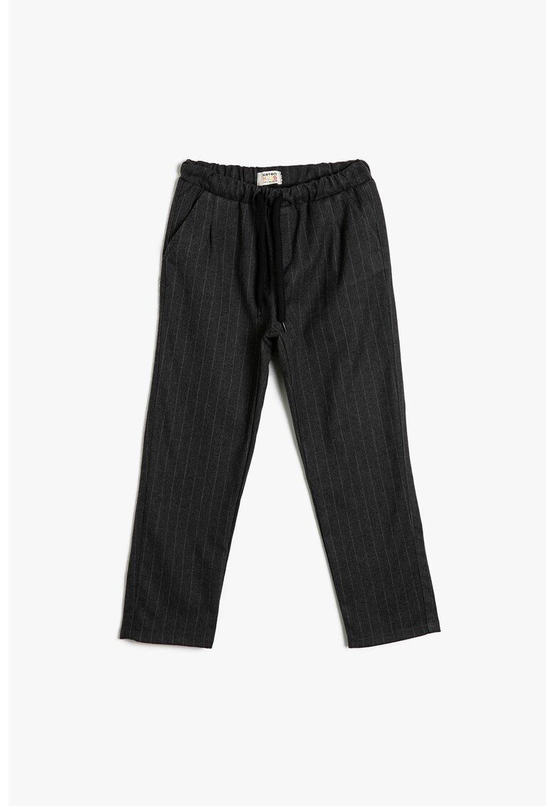 Pantaloni sport drepti cu snur Pantaloni sport drepti cu snur