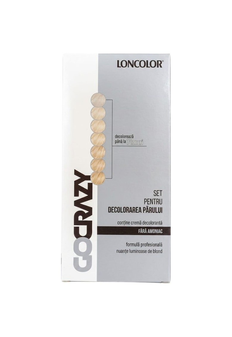 Crema de par decoloranta fara amoniac GoCrazy - 120 ml