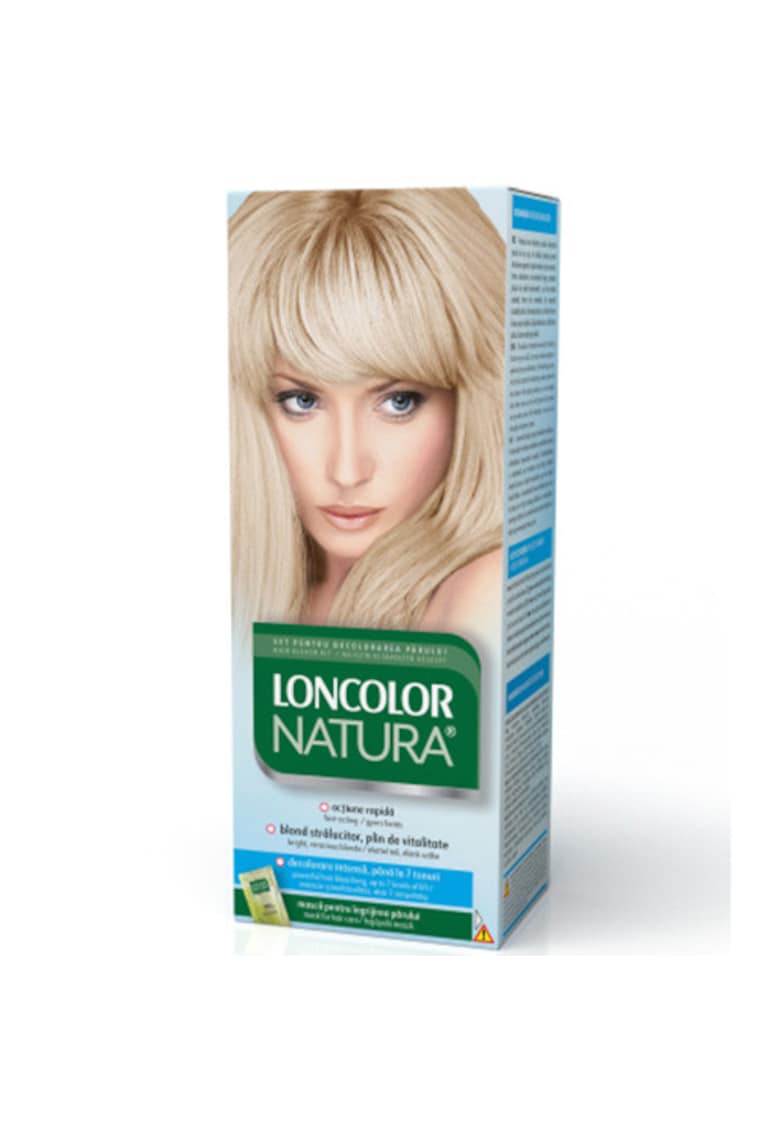 Vopsea permanenta pentru par - cu amoniac - NATURA Set pentru decolorarea parului