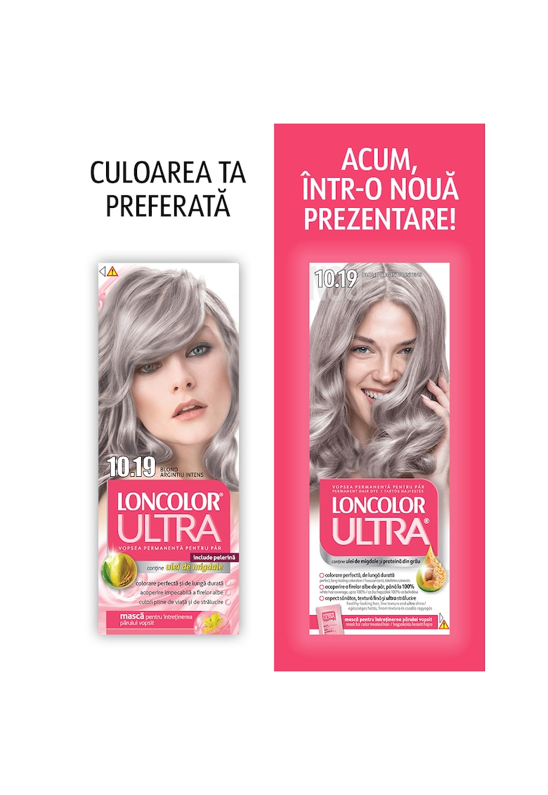 Vopsea de par permanenta Ultra - 100 ml