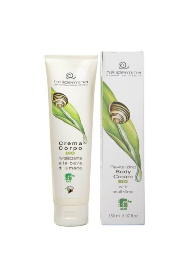 Crema de corp bio revitalizanta Helidermina cu extract de melc - 150 ml