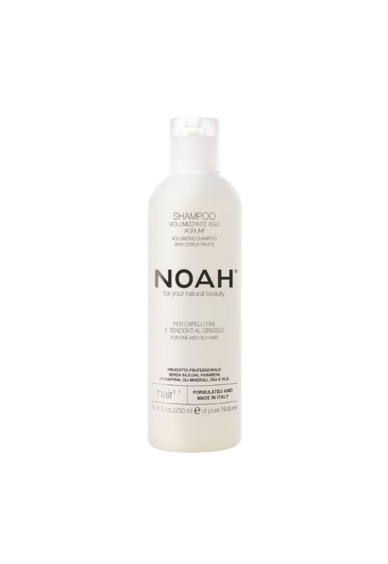 Sampon natural volumizant cu citrice pentru par fin si gras (1.1) - 250 ml