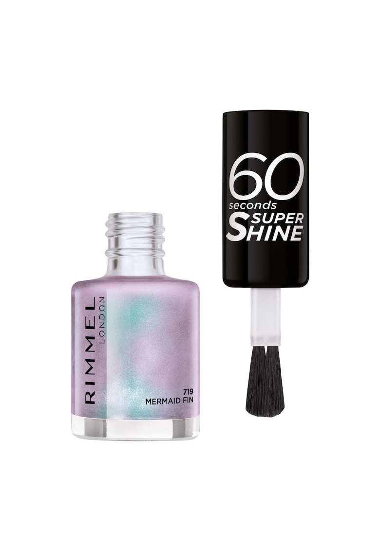 Lac de Unghii London 60 Seconds Super Shine - 811 Hot Metal Love - 8 ml