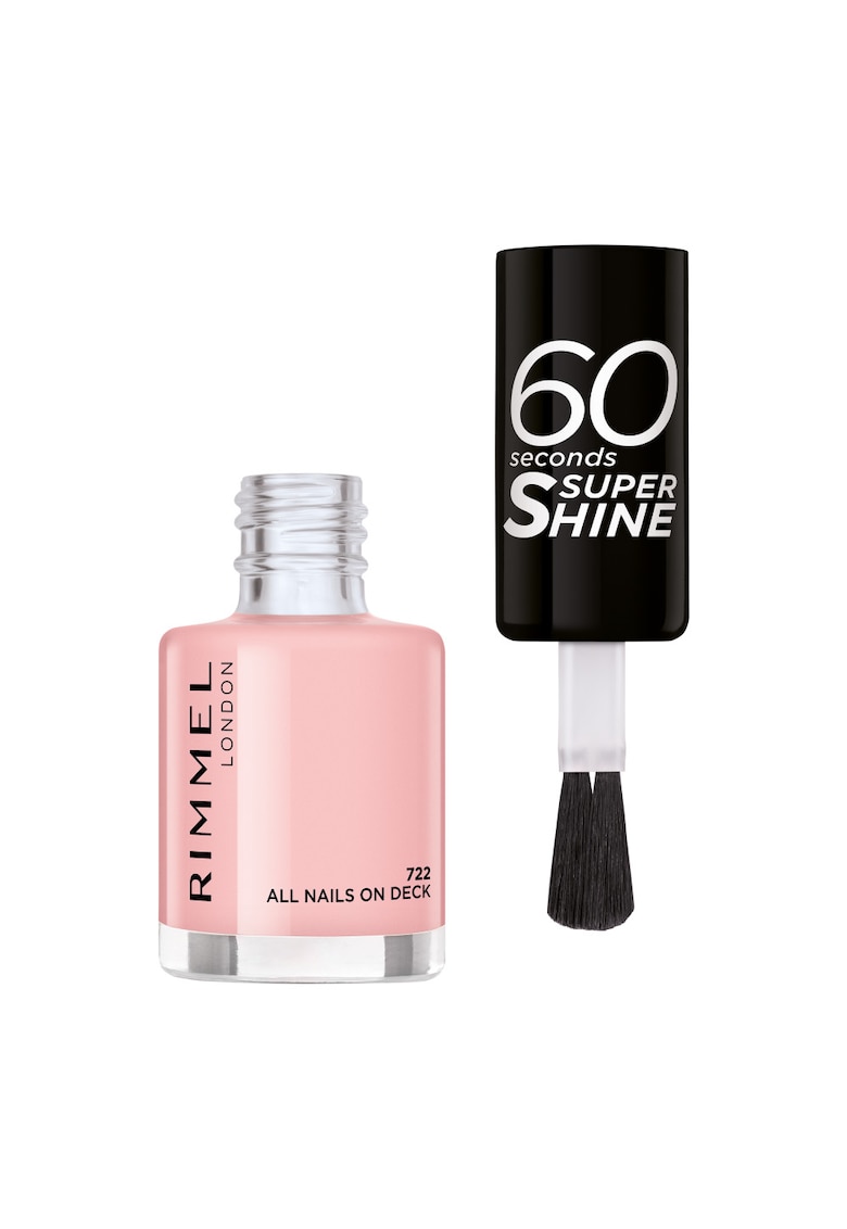 Lac de Unghii London 60 Seconds Super Shine - 811 Hot Metal Love - 8 ml