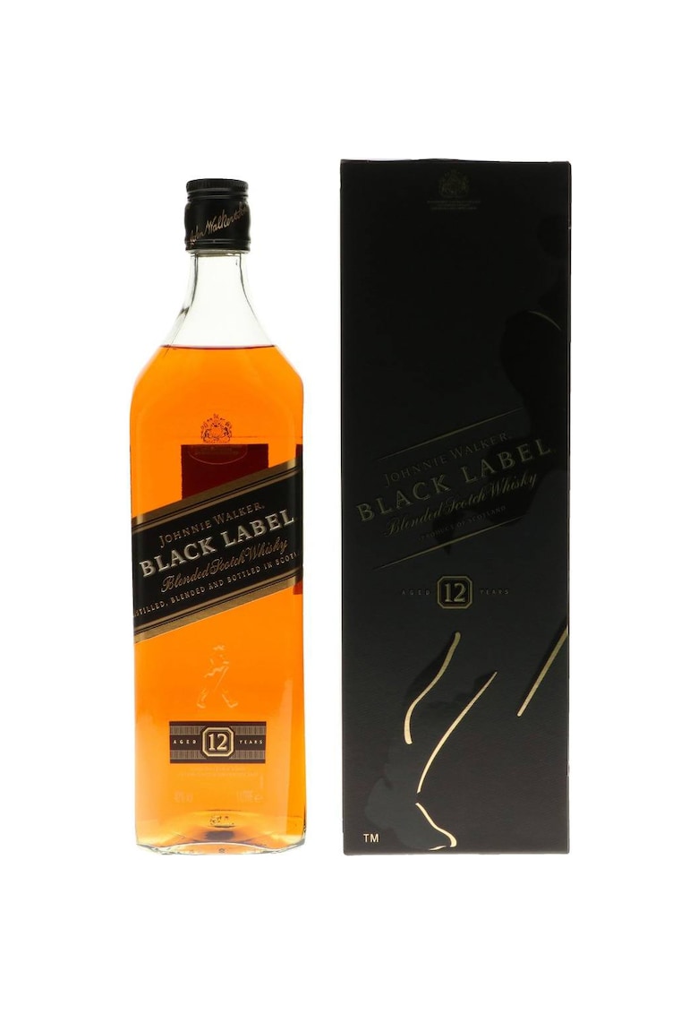 Whisky Black 12YO - Blended 40% - 1l