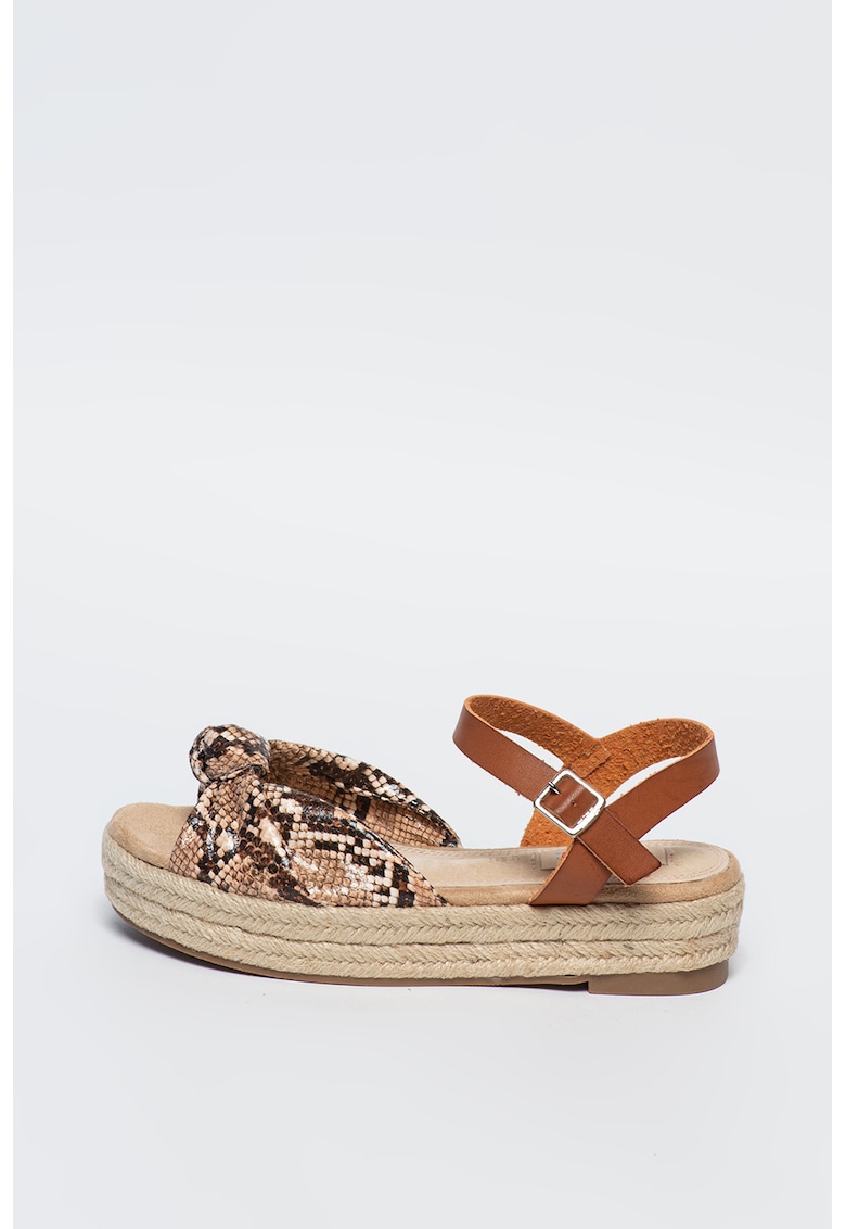 Sandale flatform tip espadrile Ssyna