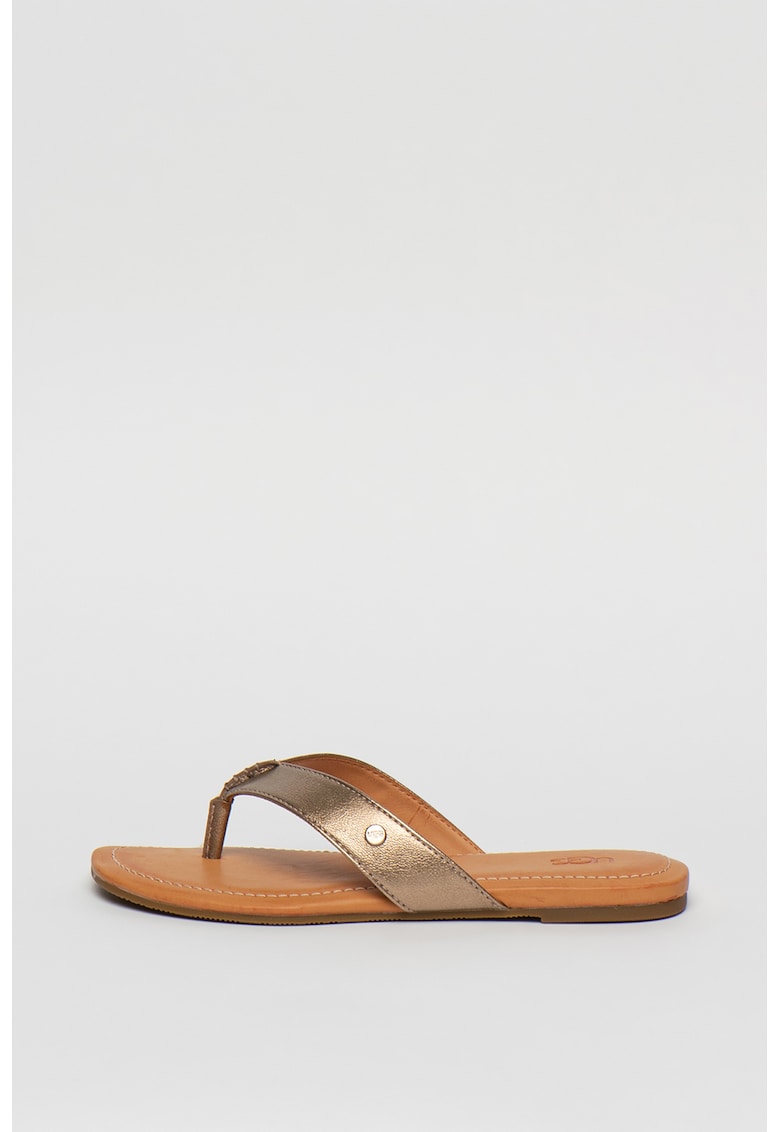 Papuci flip-flop de piele ecologica Tuolumne