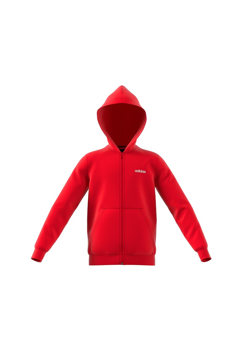 Hanorac cu detaliu logo pe piept Hanorac cu detaliu logo pe piept