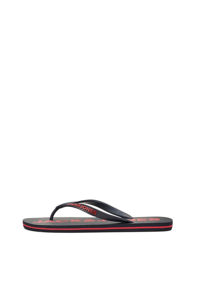 Papuci flip-flop din cauciuc - cu logo