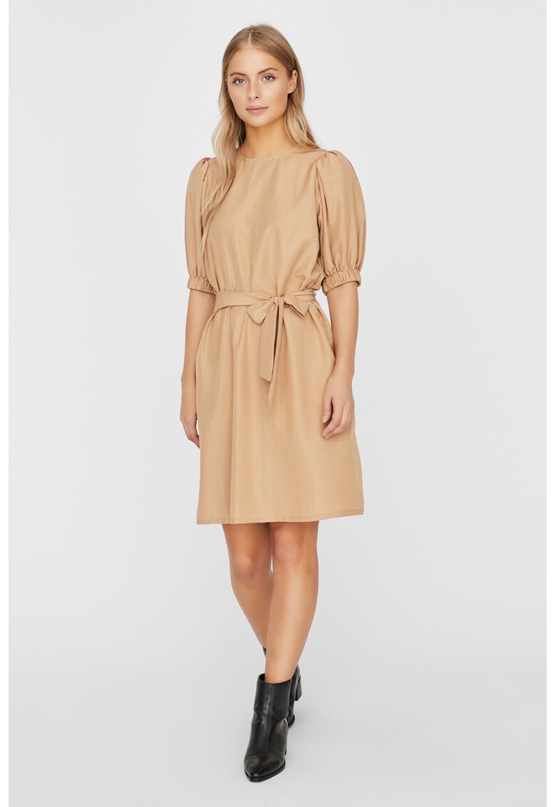 Къса рокля Lucinda с бухнали ръкави Vero Moda