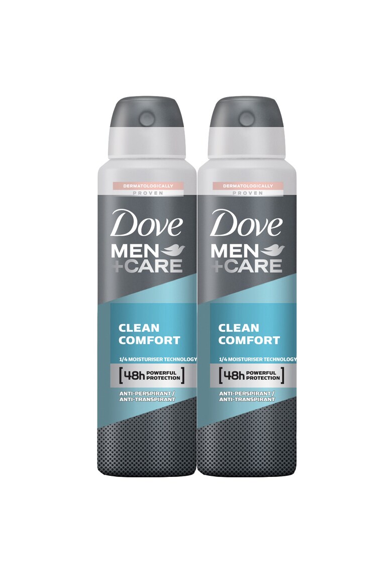 Deodorant spray +Care Clean Comfort - 2 x 150 ml