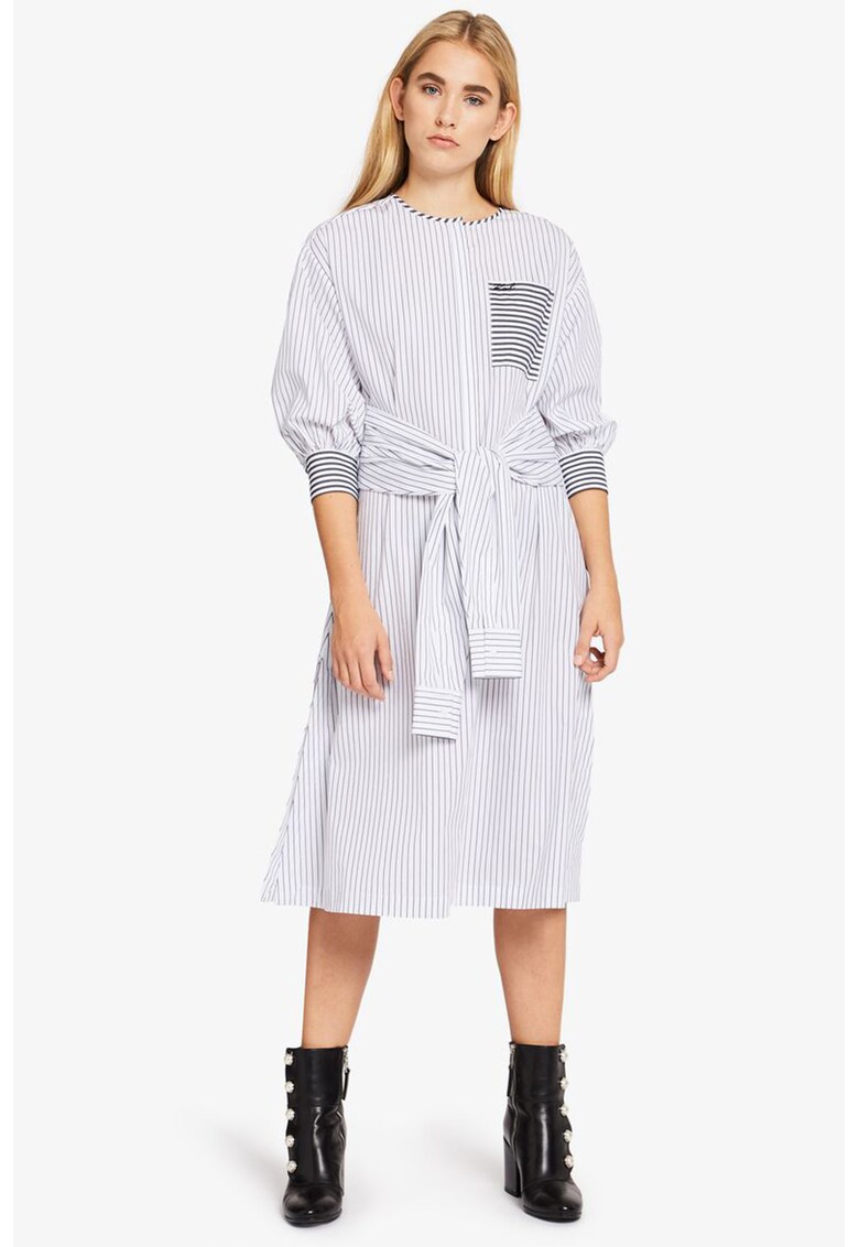 Rochie lejera cu dungi