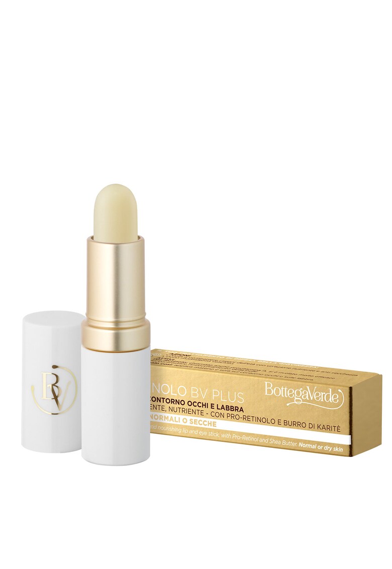 Stick anti-imbatranire - potrivit fiecarui tip de ten - cu extract de unt de Shea si Pro-retinol - Retinolo Bv Plus - 5 G - Stick anti-imbatranire - potrivit fiecarui tip de ten - cu extract de unt de Shea si Pro-retinol - Retinolo Bv Plus - 5 G -