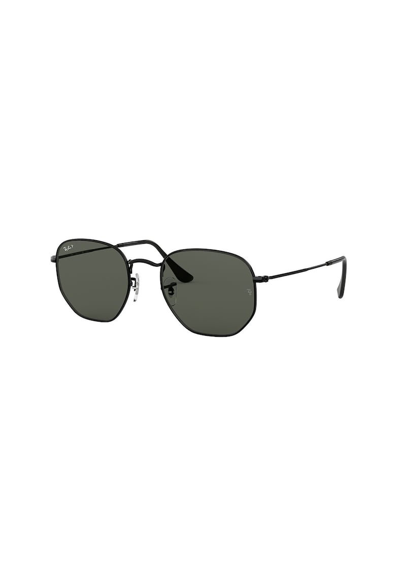 Ochelari de soare hexagonali unisex cu lentile polarizate