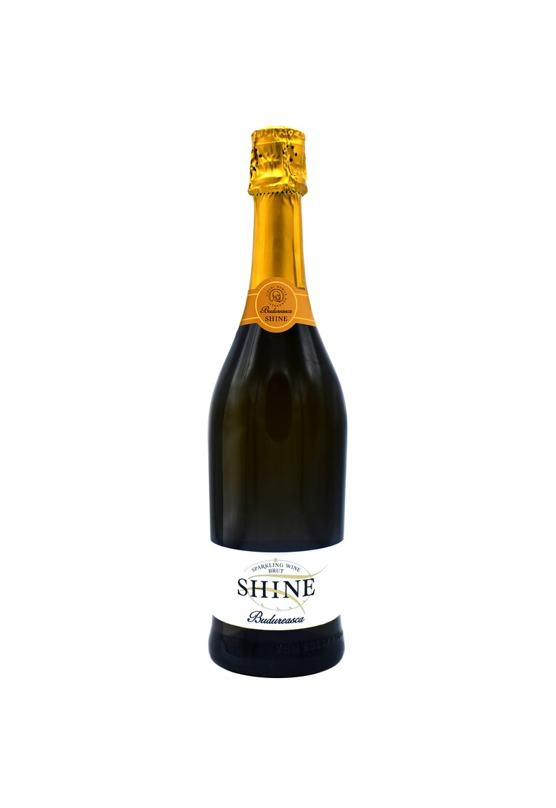 Vin Spumant Alb Budureasca Shine Brut - 0.75l