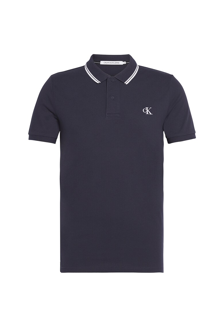 Tricou polo cu broderie logo 2