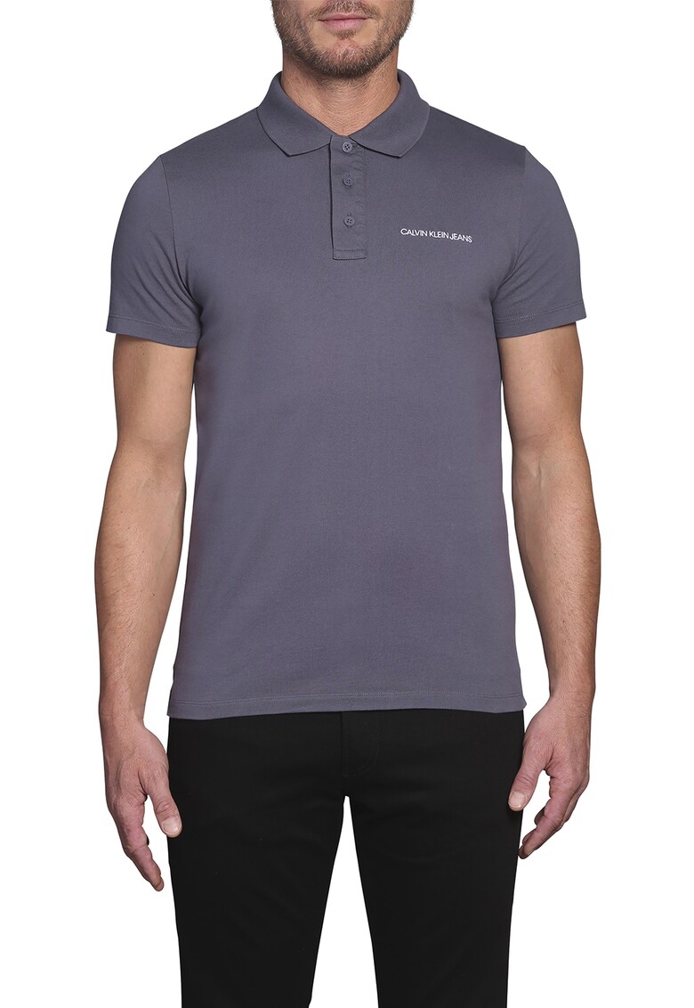 Tricou polo cu broderie logo