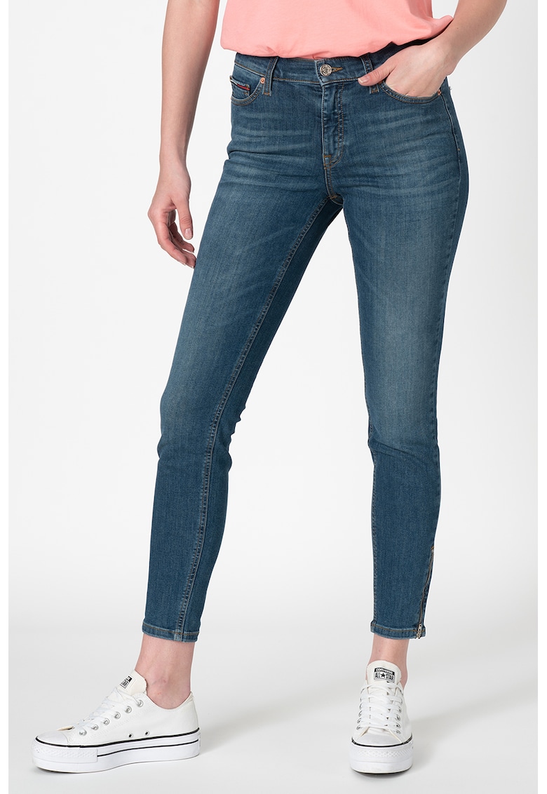 Blugi skinny Nora - Albastru inchis