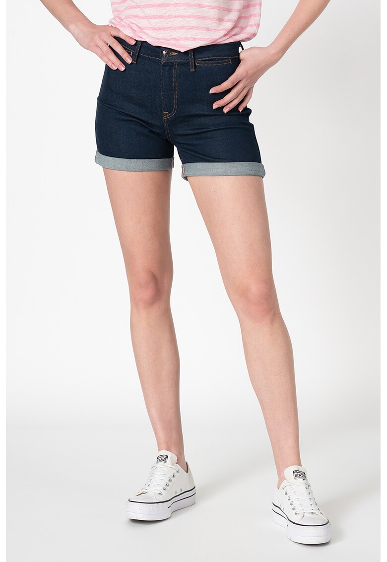 Pantaloni scurti de denim cu talie inalta Rome