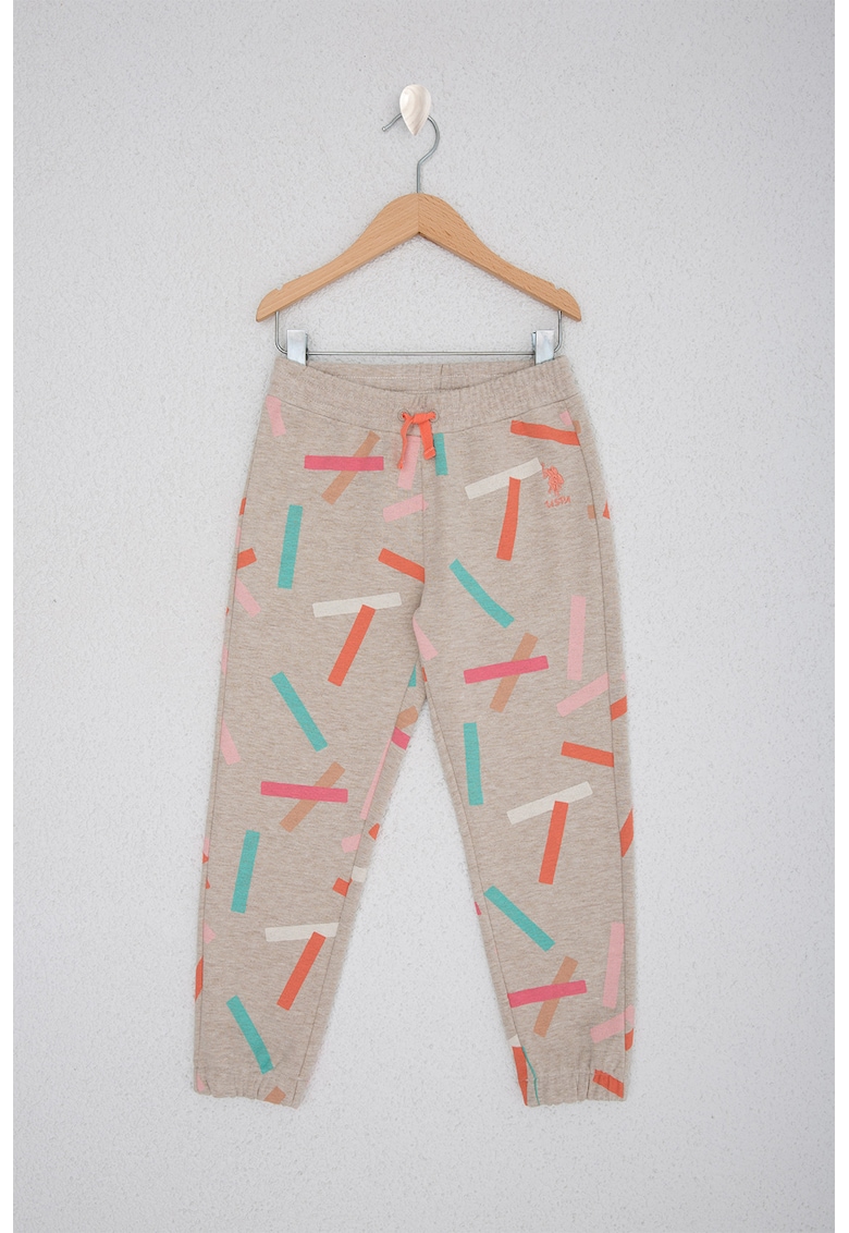 Pantaloni lungi cu imprimeu grafic