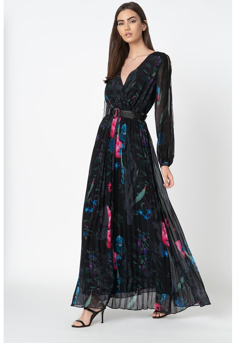 Rochie vaporoasa cu imprimeu